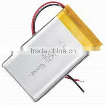 3.7V 844271,3000mAh Li-polymer battery