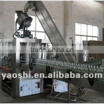 glass bottling machine of soda