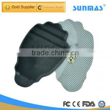 Polyester gel pads with fabrics Bioelectricity Acupuncture points adhesives gel oscillator customized TP-WFK002-G