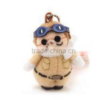 Porco Rosso Plush Mascot Keychain Studio Ghibli Kurenai no