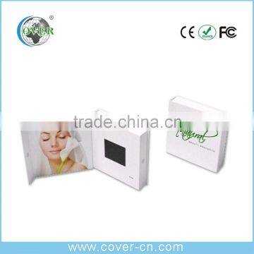 Promotional 4.3'' LCD Video Greeting Card, Video Brochure Card In A5 Paper photo-5