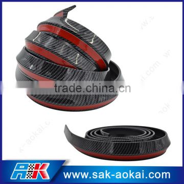 Fake carbon fiber surface Car Bumper Protector