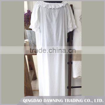 High Quality Embroidered Sleepwear Nightgown photo-2