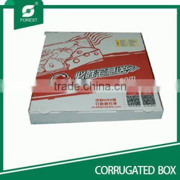 Customized corruagted wholesale pizza box