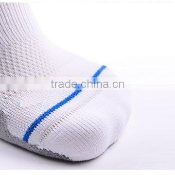 Custom Digital Sublimation Print White Basketball Socks photo-3