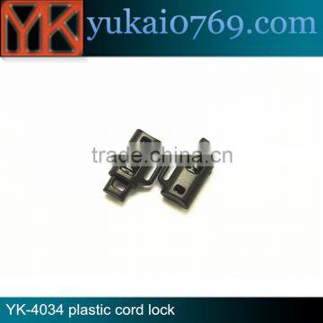 spring loaded plastic stopper,adjustable plastic stopper,spring cord locks for shoelaces