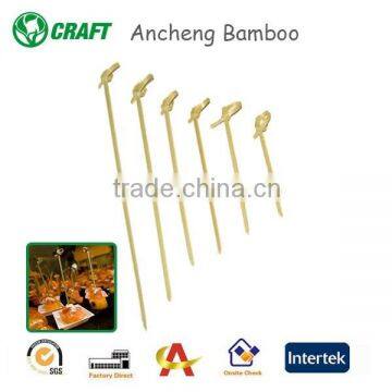 Bamboo Knotted Decorative Picks