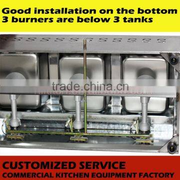 Combination Cooking Equipment Counter Top Pasta Cooker Fryer Oden Boiler for Restaurant photo-3