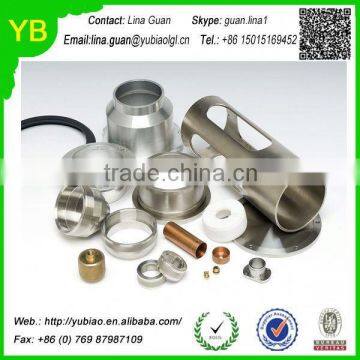 Custom no standard anodized aluminum lathe parts from china supplier ISO9001 Passed