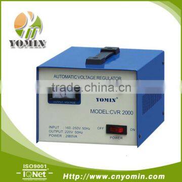 Manufacturer YMCVR-2 Single Phase Relay Type Stabilizer,Automatic Voltage Stabilizer 2000VA .