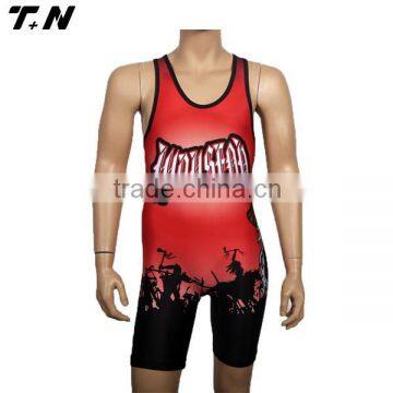 Promotional cheap custom youth wrestling singlet