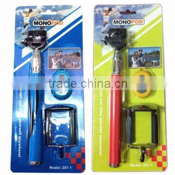 Extendable Selfie Stick Handheld Monopod +Remote Shutter Control +Phone Holder for Android Phones photo-5