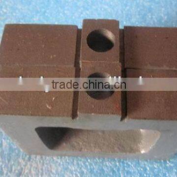 haiyu cushion block on test bench iron