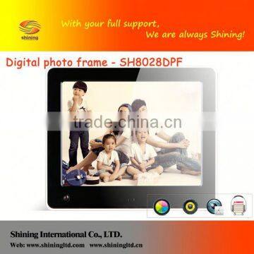 SH8028DPF shenzhen factory latest wifi digital photo frame 8"