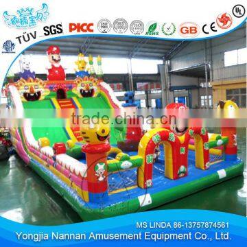 CE Certification Double stitching inflatable slide,inflatable slide, inflatable bouncy castle with slide                        
                                                Quality Choice