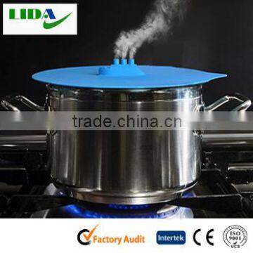 Food Grade Kitchen Suction Food Lids Microwave Silicone Cooking Cover KIT400 photo-6