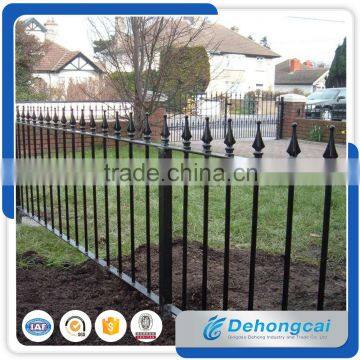 Whoelsale Welded Steel Picket Fence