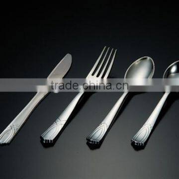 biodegradable clear Disposable PS plastc cutlery sets ,picnic set,traveling set