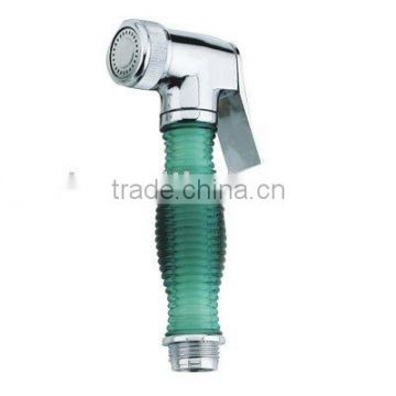 Plastic toilet bidet shower set(KX-2002-Green)