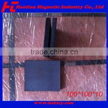 Y30Y30BH Block Ferrite Magnets 100*100*10