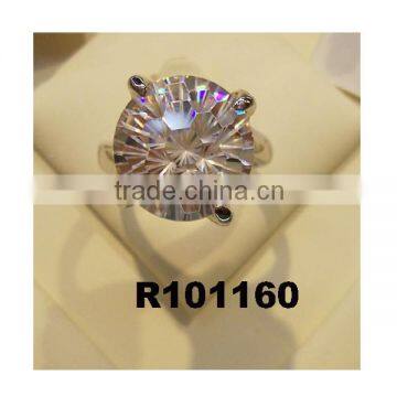 big white zircon stone engagement zircon rings