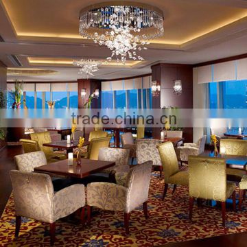 IDM-R004 Modern design upholstery fabric hotel used restaurant furniture