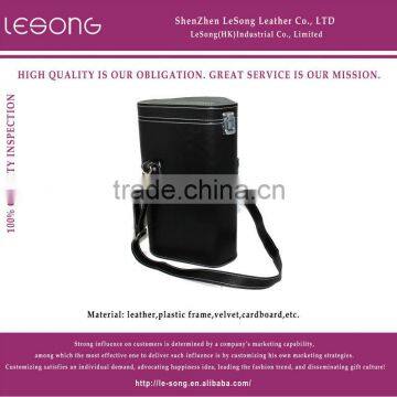 High Quality Customized Made-in-china Luxury PU leather Wine Box