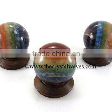 7 Chakra Bonded Ball / Sphere