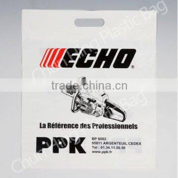 LDPE/HDPE die cut plastic bag