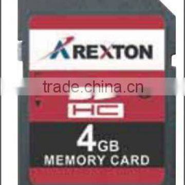 High Performance SD & Micro SD Card-RXT-MC-4GB