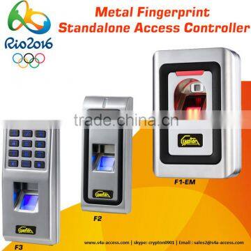 Metal fingerprint standalone access controller F1 F2 F3 in South America