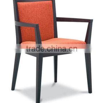 Modern Used Restaurant Dining Chairs Rubber Wood Frame HDC1293 photo-2