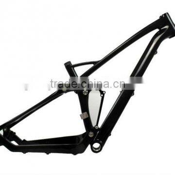 650B Full Suspension MTB Carbon Frame with Disc Brakes,27.5er Full Suspension Frame