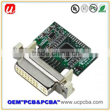 UC high quality 4 layer pcb assembly, ROHS OEM PCBA