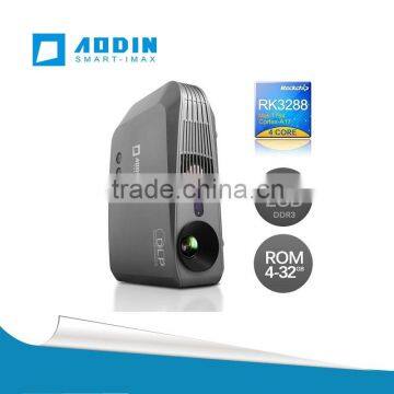 4K Movie Support DLP Projector with Smart Android OS, HDMI2.0 2G/5G Wifi Dual Mode