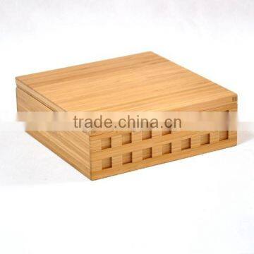 Bamboo wooden coffee mug tea bag boxes