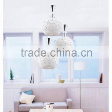 Top Quality LED Pendant Lights 3 Heads Ceramic Round Pendant Lamps photo-2