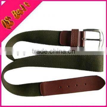 Pin Buckle Army Green Man Classic Canvas Belt