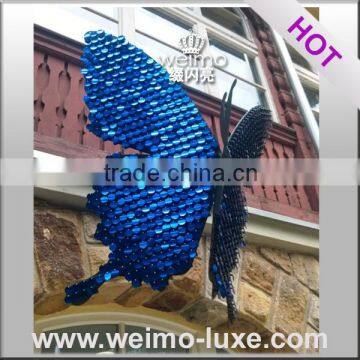 2016 Patent Sparkly PVC Wall Panel For Wedding Background Decoration photo-6