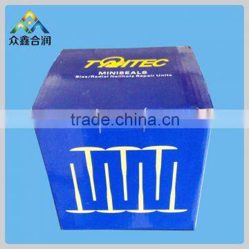 Professional corrugated paper box for industrial product marketing