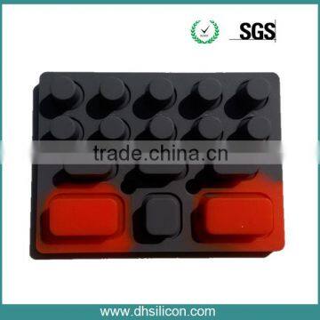 Silicon push button