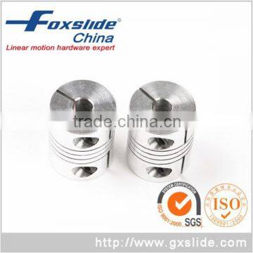 FOXSLIDE 10mm x 10mm Aluminium Clamp Type CNC Beam Coupling Wholesale photo-3