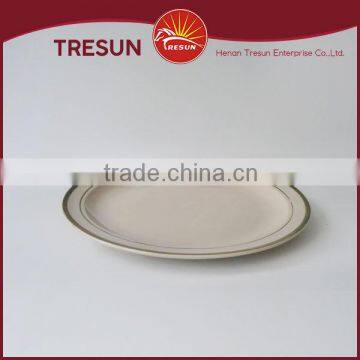 10.5" Cheap Ceramic Plates Dishes Unique Shape Dinner Plate Restaurant Dinner Plate Indian Dinner Plate photo-2