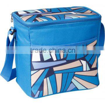8L Blue Insulated Cooler Shoulder Cooler Bag