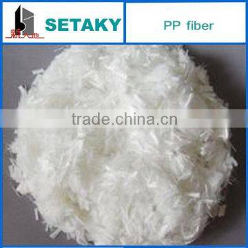 PP Fiber (Polypropylene fiber) for wall putty (skim coat)-construction use- SETAKY--XINDADI GROUP