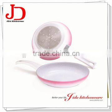 CERAMIC FRYING PAN HOT SALE IN 2014 WITH INDUCTION BOTTOM