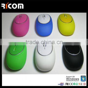 Comfortable Silicone Touch USB Wireless Squishy Mouse--MW7056 Shenzhen Ricom photo-3
