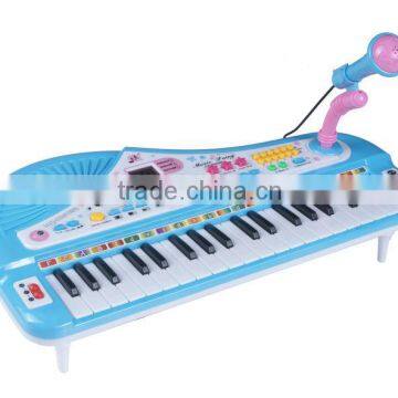 37 keys piano MQ-825USB blue