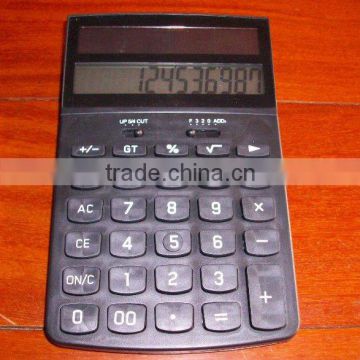 MANUFACTURER new design special shape dual solar power office calculator