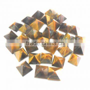 Tiger Eye Small Pyramid : Wholesale Gemstone Small Pyramid